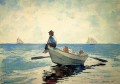 Boys in a Dory2 Winslow Homer watercolour